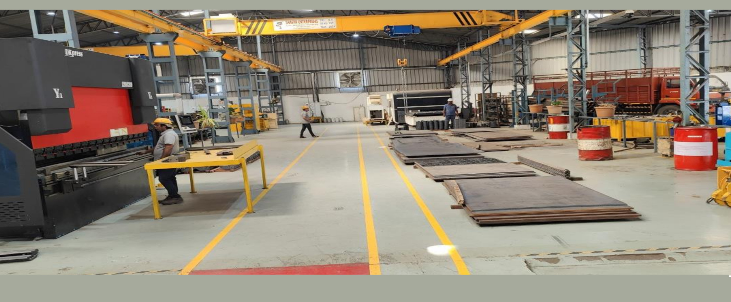 Bharat Pressfab laser cutting facility