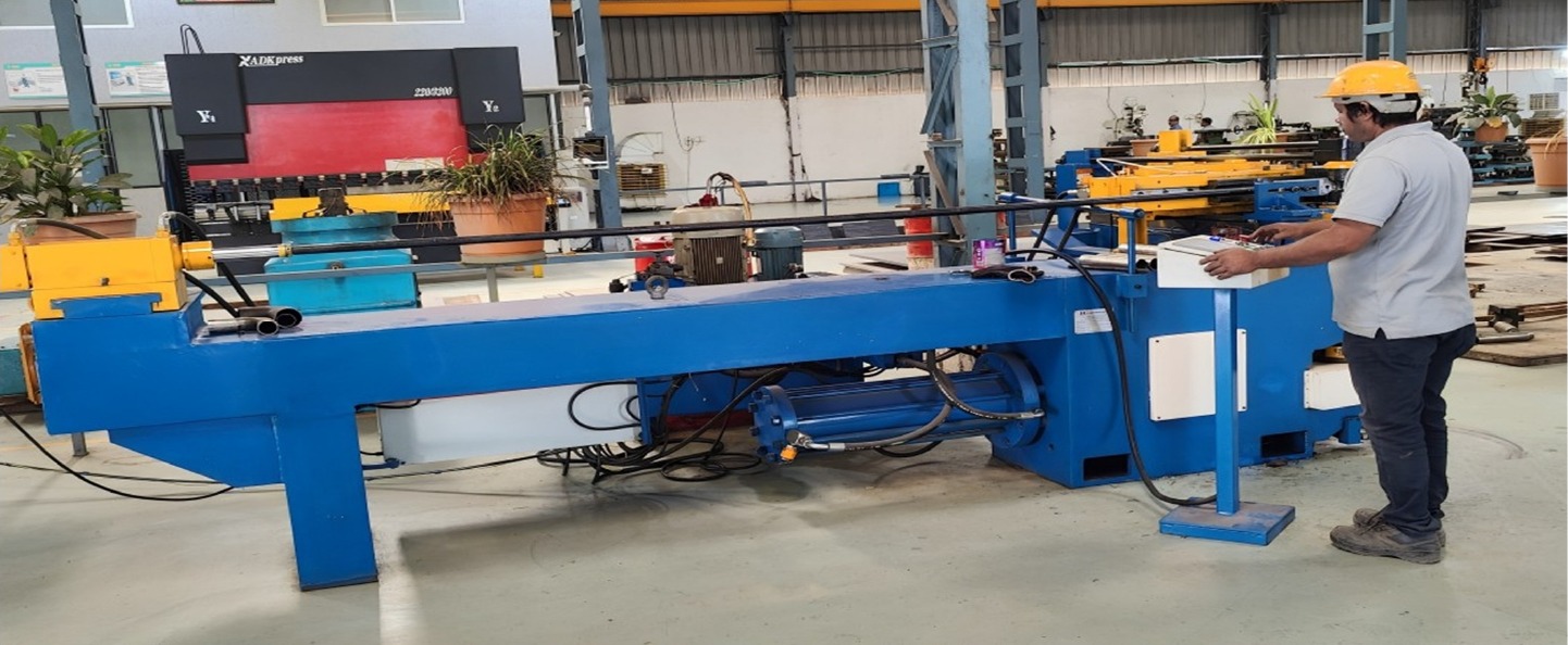 Bharat Pressfab NC Pipe Bending Facility