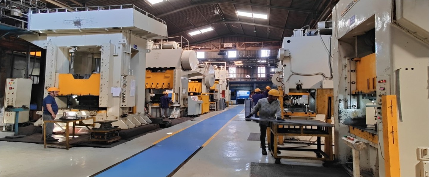 Bharat Pressfab Press Shop Facility